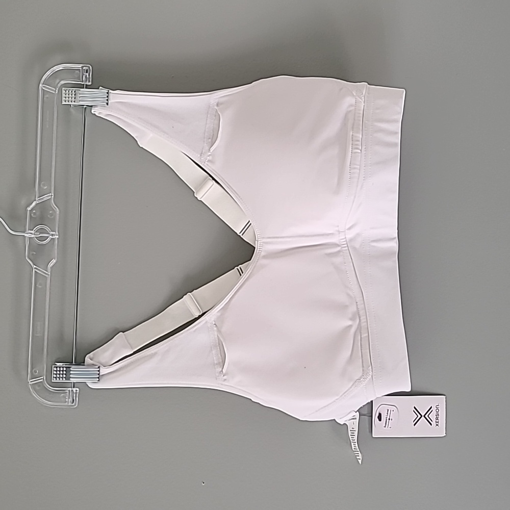 Women's Xersion White Sports Bra